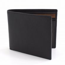 Kingston Bi Fold Wallet - Black/Tan